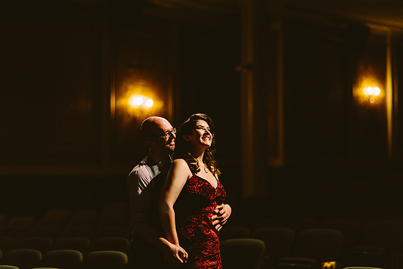 Colonial Theatre Engagement Shoot