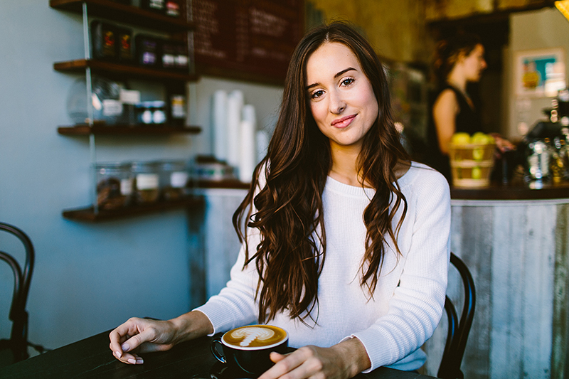 Coffee Shop Engagement Shoot