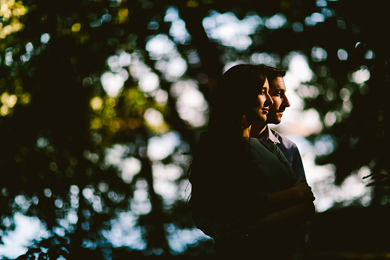 Bartrams Garden Engagement Shoot