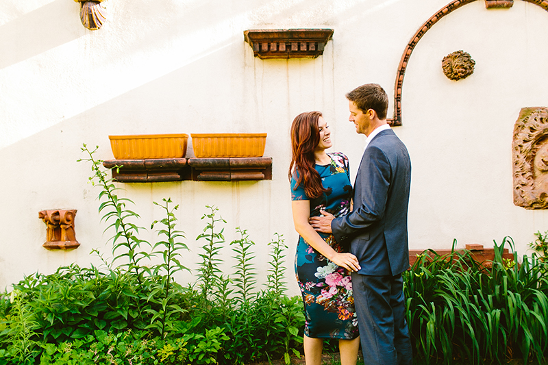 Philadelphia Garden Engagement Shoot (4)